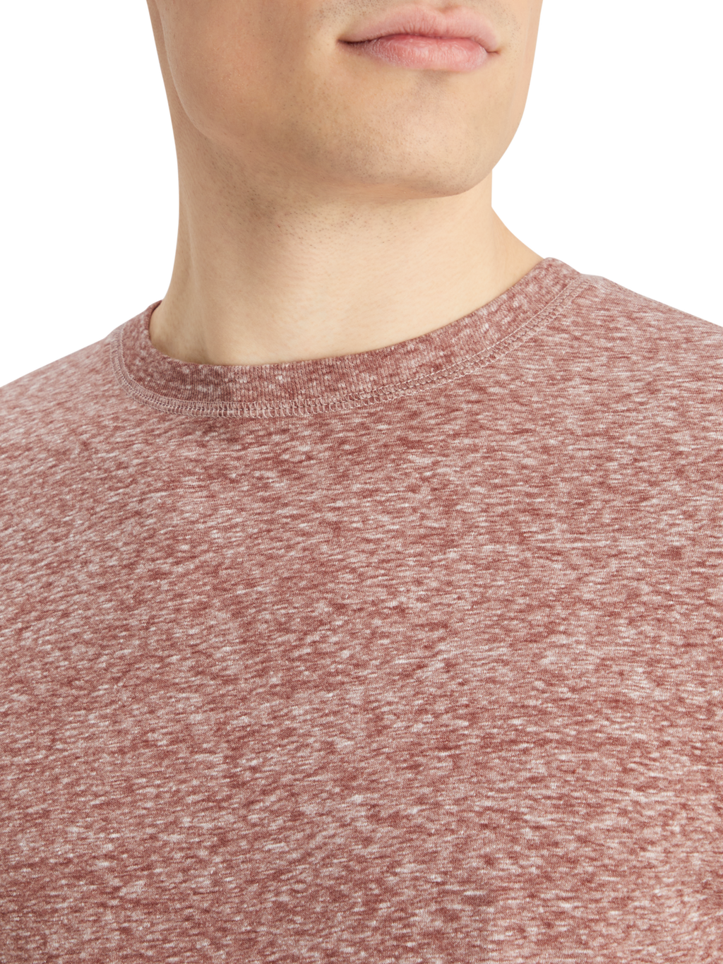 REGULAR FIT MELANGE T-SHIRT