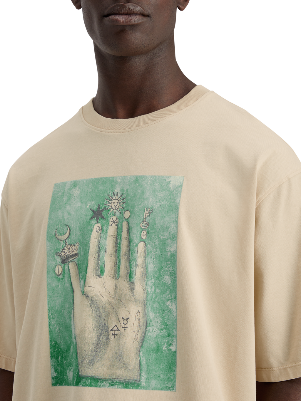 LOOSE FIT EMBASSY OF THE FREE MIND ARTWORK T-SHIRT