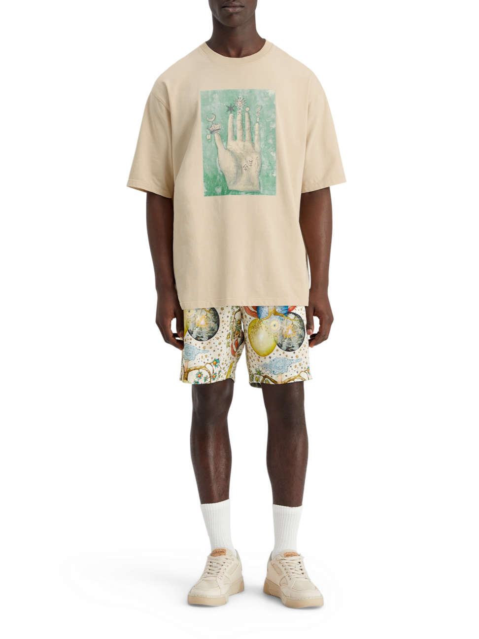 LOOSE FIT EMBASSY OF THE FREE MIND ARTWORK T-SHIRT