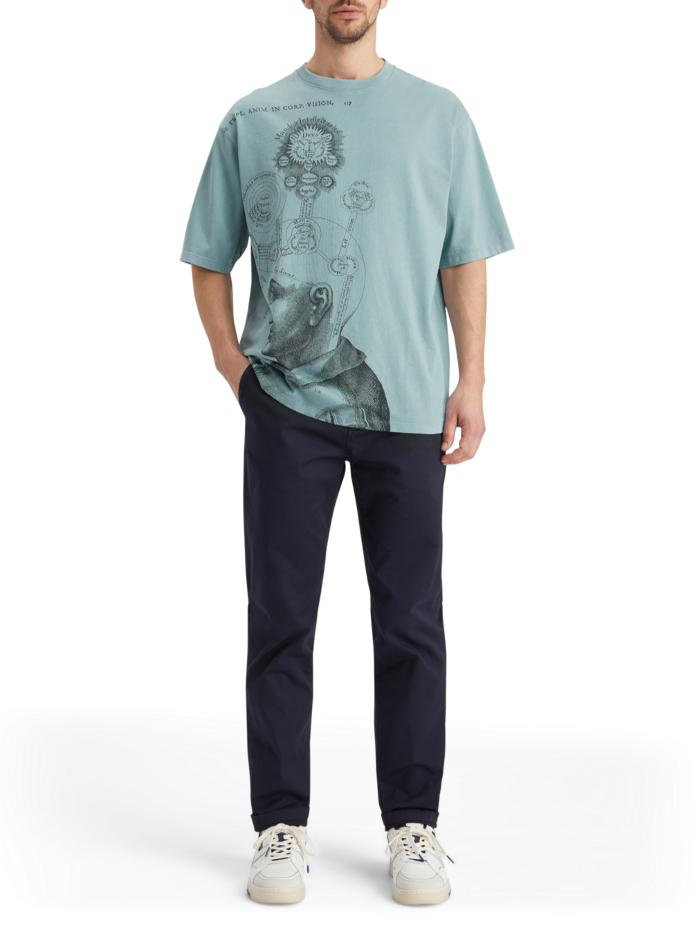 LOOSE FIT EMBASSY OF THE FREE MIND ARTWORK T-SHIRT