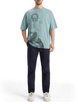 LOOSE FIT EMBASSY OF THE FREE MIND ARTWORK T-SHIRT