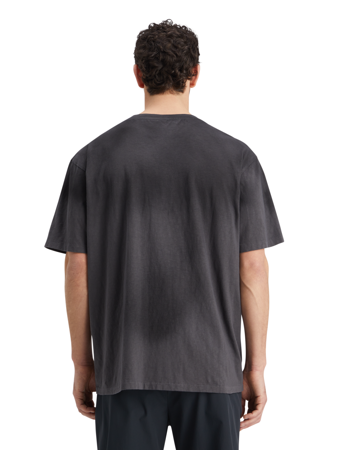 LOOSE FIT IRREGULAR DYED ARTWORK T-SHIRT