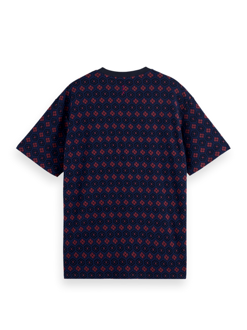 RELAXED FIT JACQUARD T-SHIRT