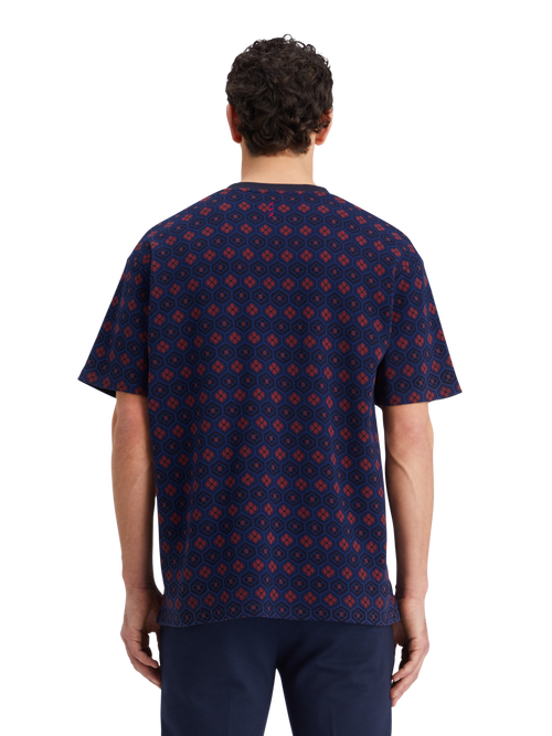 RELAXED FIT JACQUARD T-SHIRT