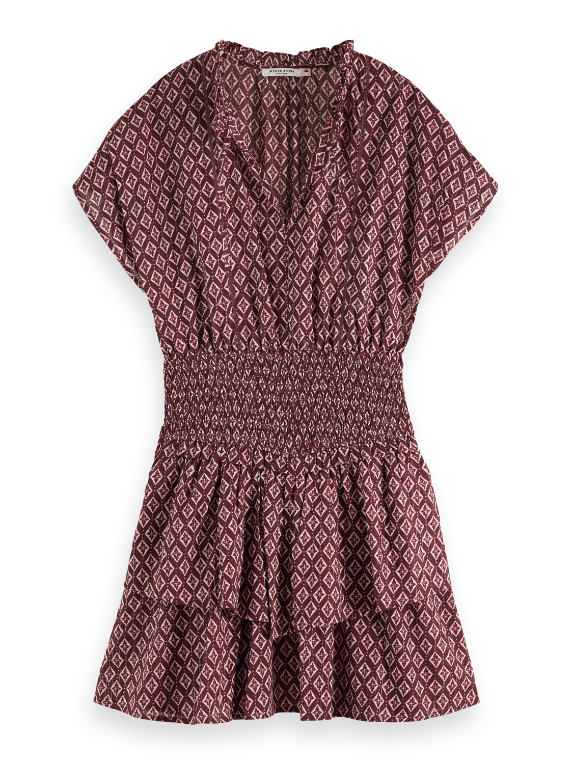 MINI DRESS WITH SMOCK