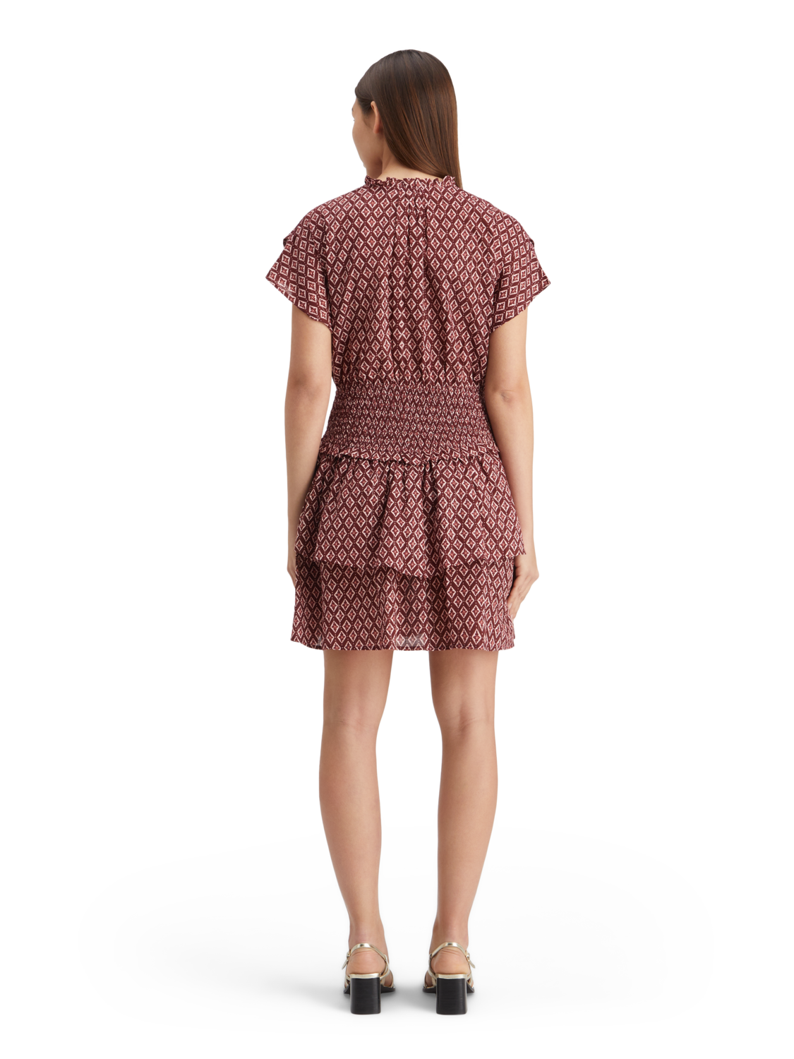 MINI DRESS WITH SMOCK