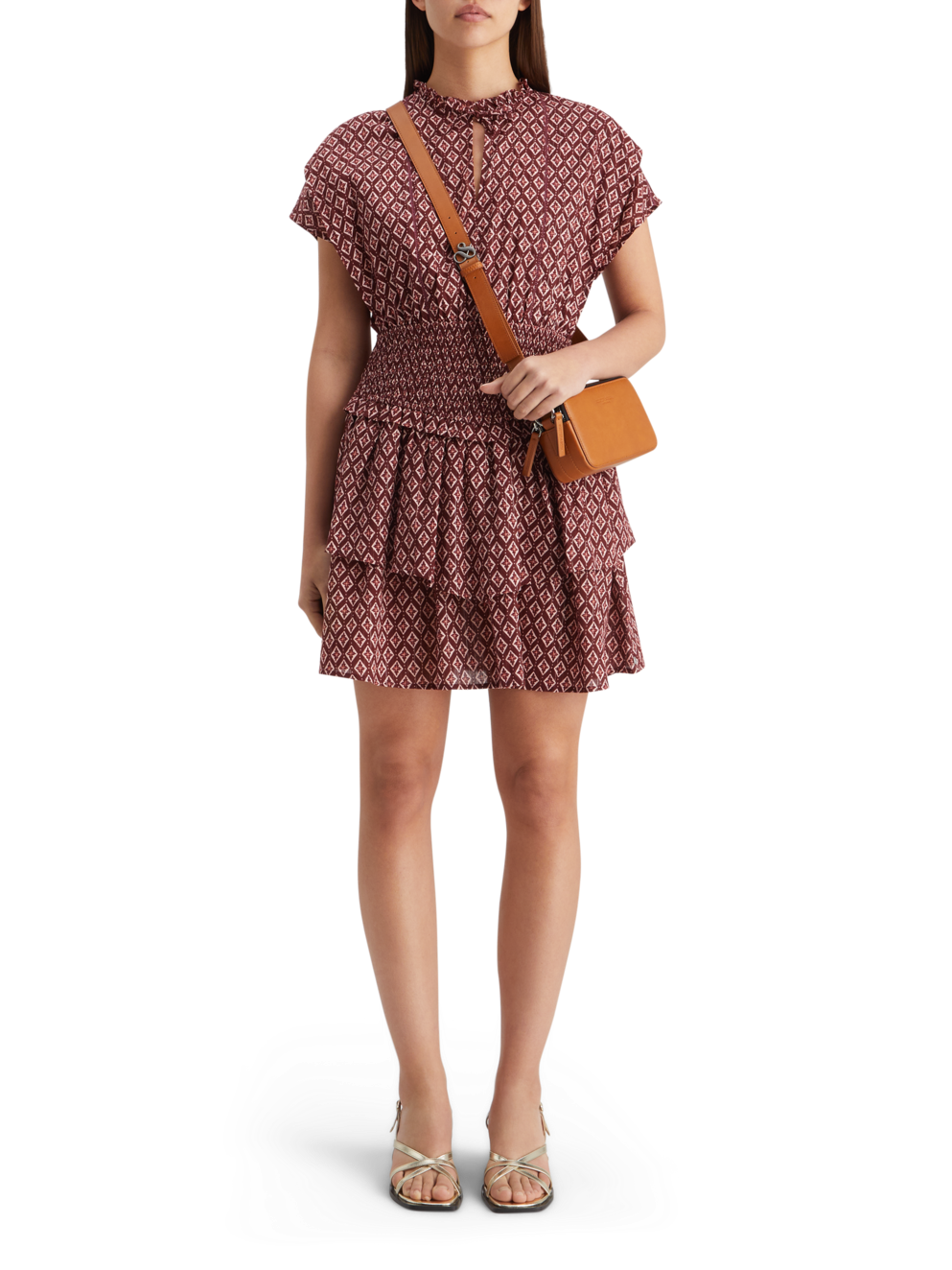 MINI DRESS WITH SMOCK