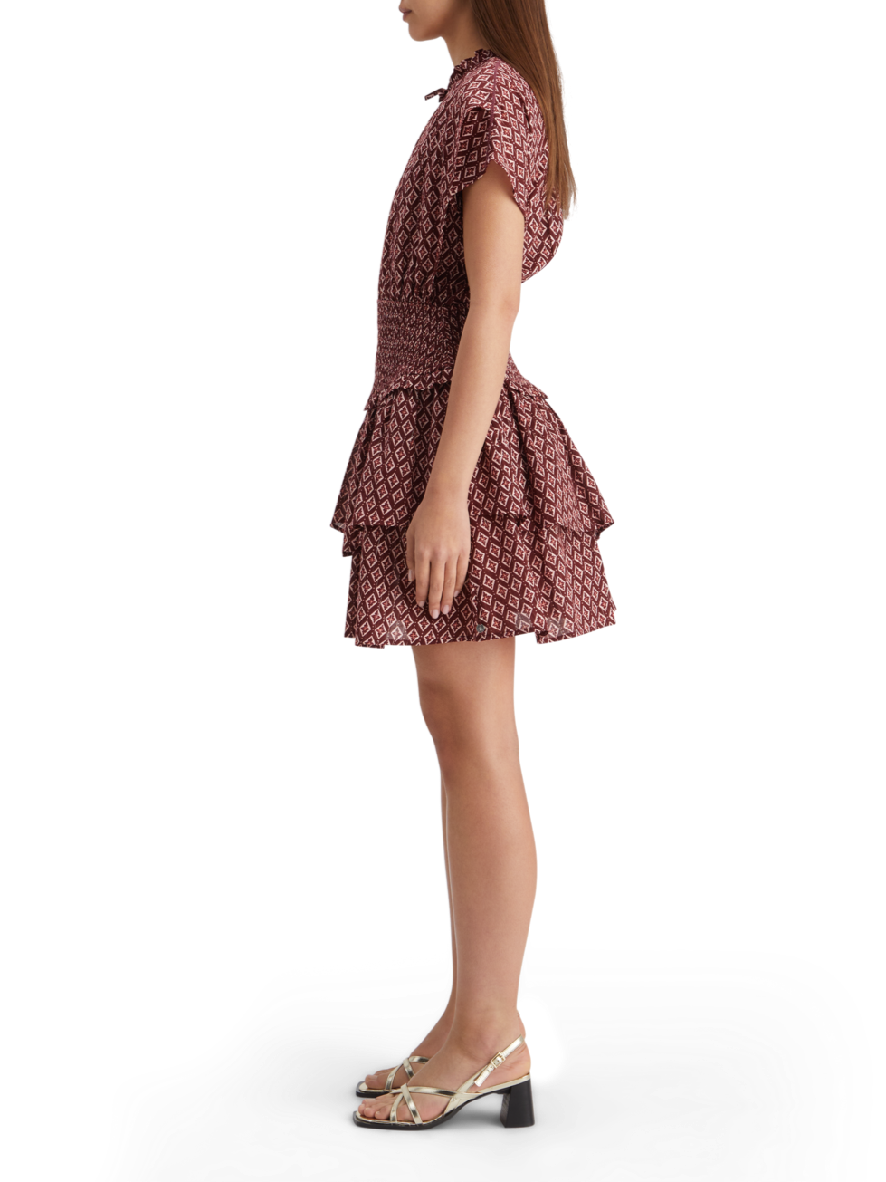 MINI DRESS WITH SMOCK