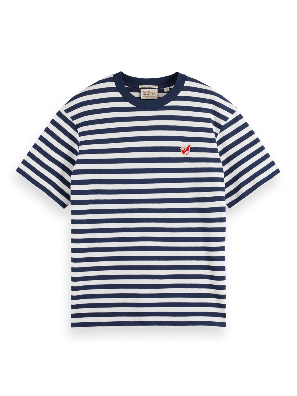 CORE - THE FREE SPIRIT PEACE BIRD STRIPED T-SHIRT