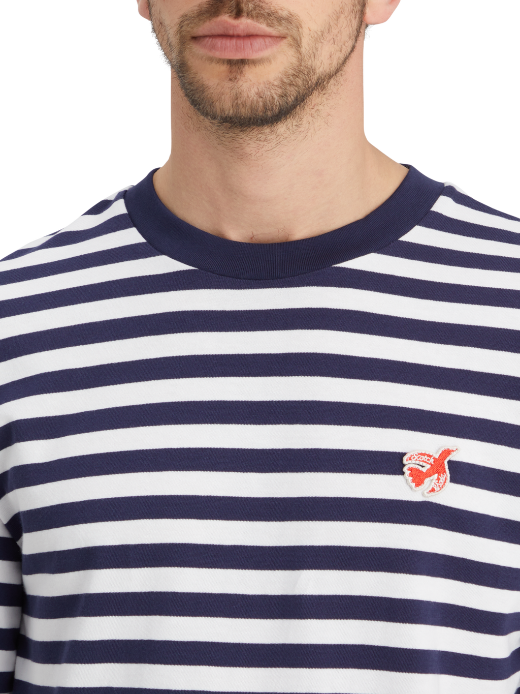 CORE - THE FREE SPIRIT PEACE BIRD STRIPED T-SHIRT