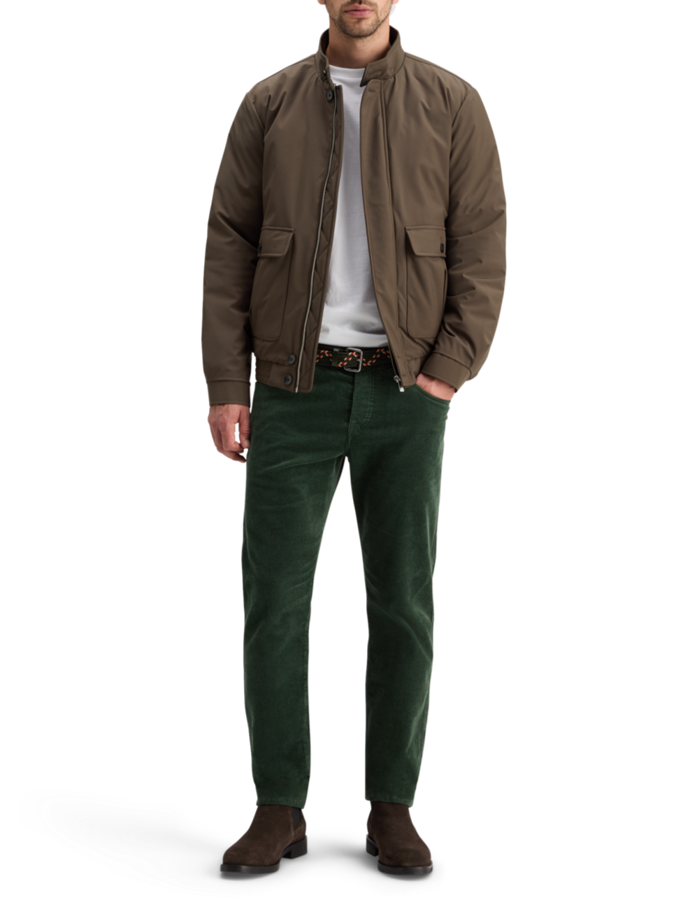 STRETCH HARRINGTON SOFTSHELL JACKET