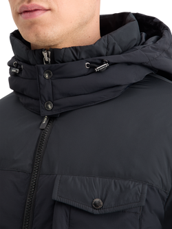 HOODED PUFFER JACKET