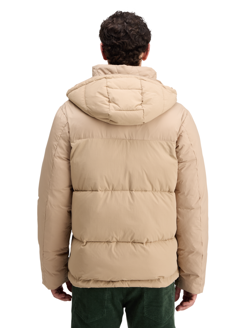 HOODED PUFFER JACKET