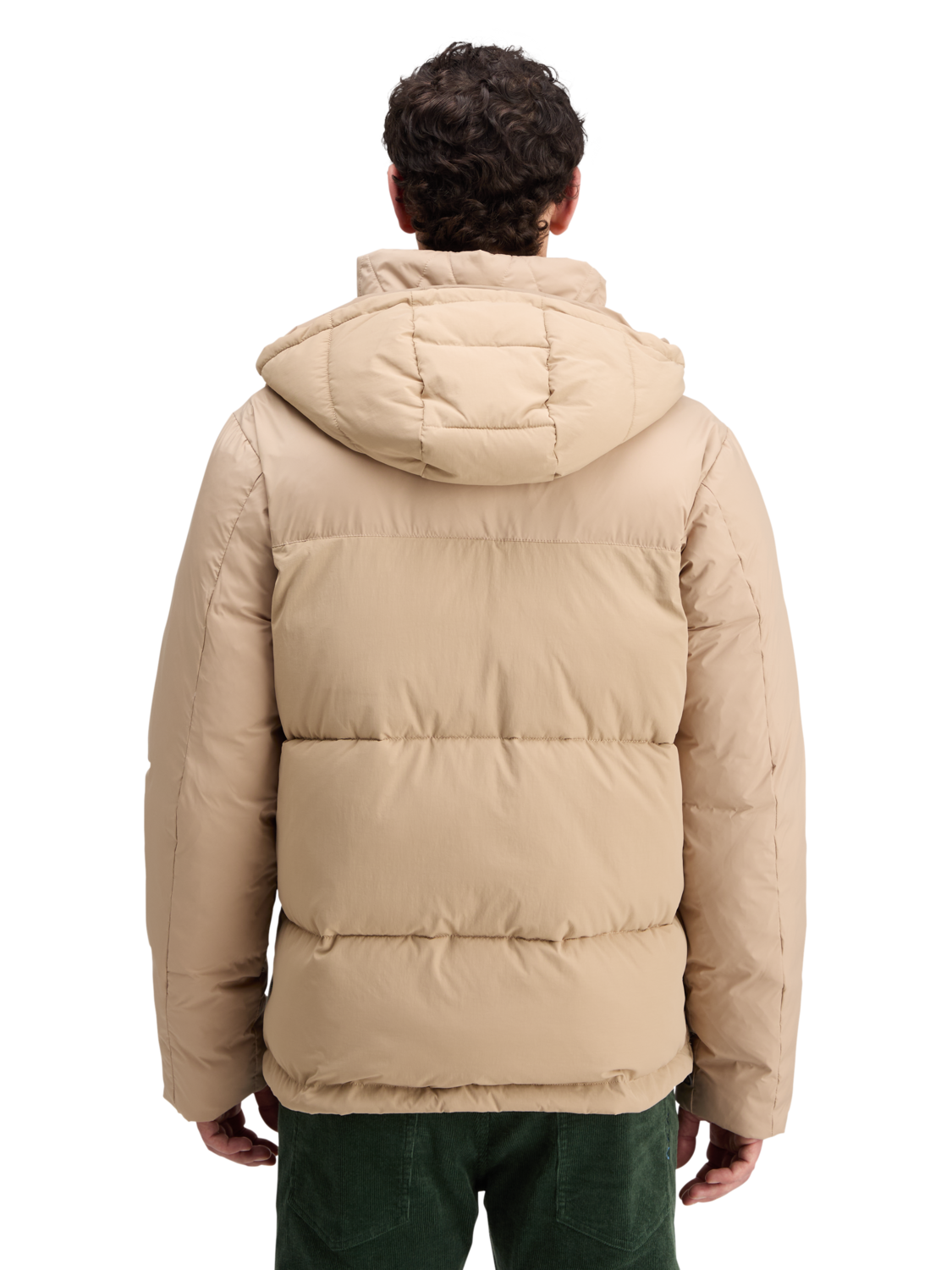 HOODED PUFFER JACKET
