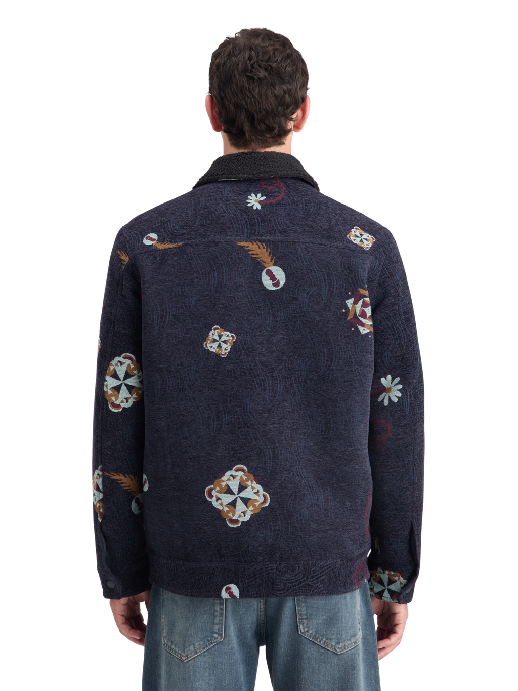 SWIRL POETRY JACQUARD TRUCKER
