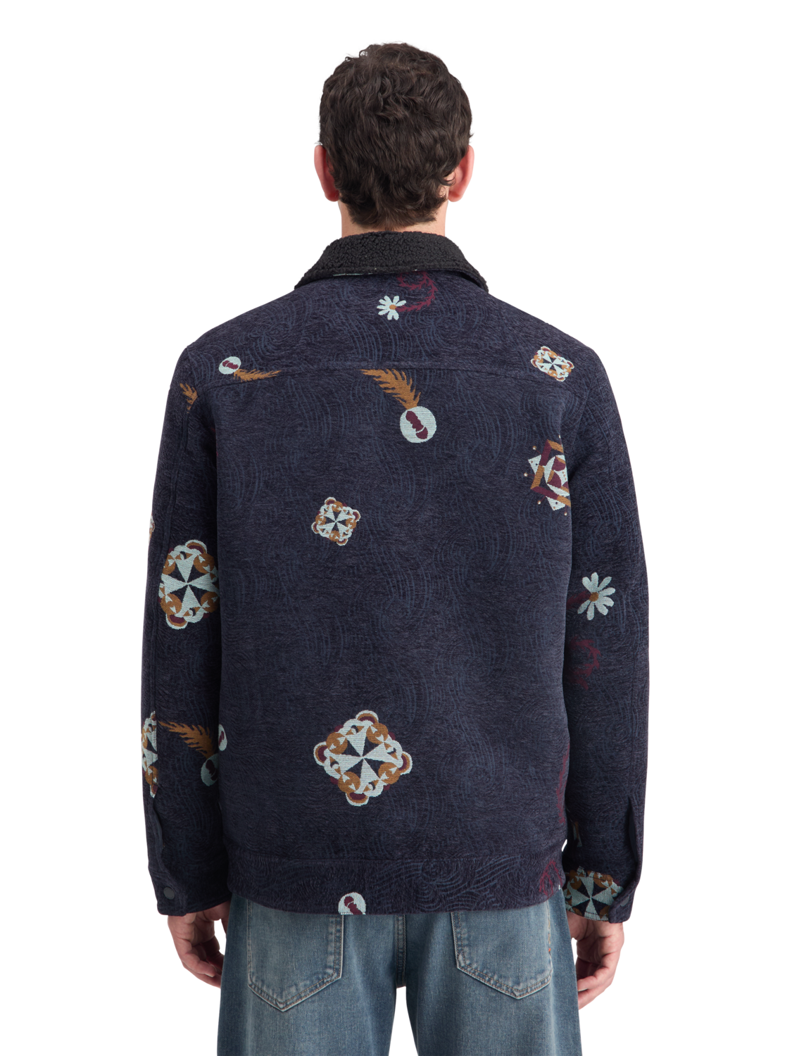 SWIRL POETRY JACQUARD TRUCKER