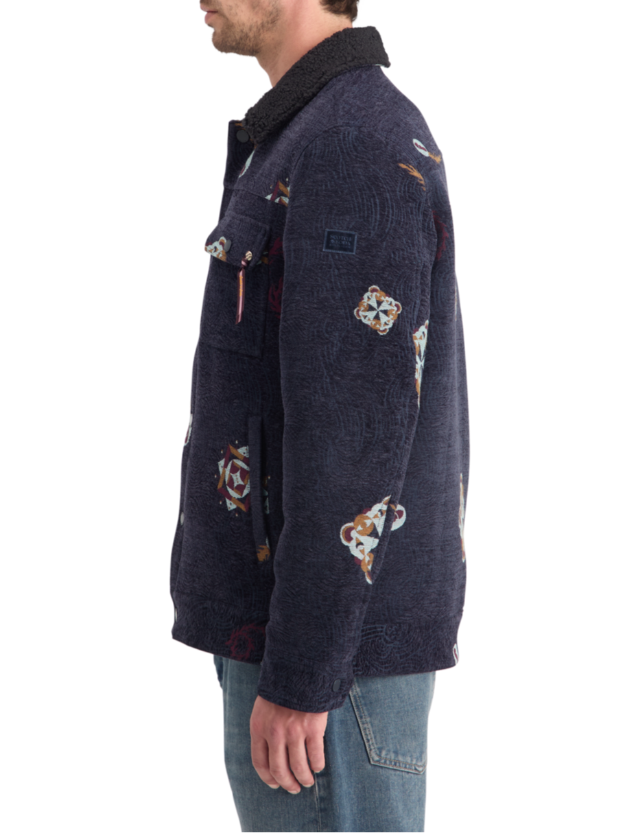SWIRL POETRY JACQUARD TRUCKER