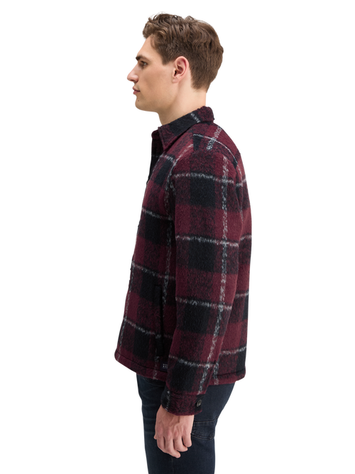 PADDED FLANNEL OVERSHIRT