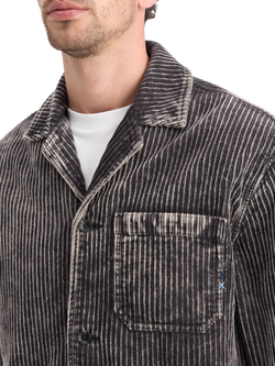 WASHED CORDUROY JACKET WITH DETACHABLE INNER GILET