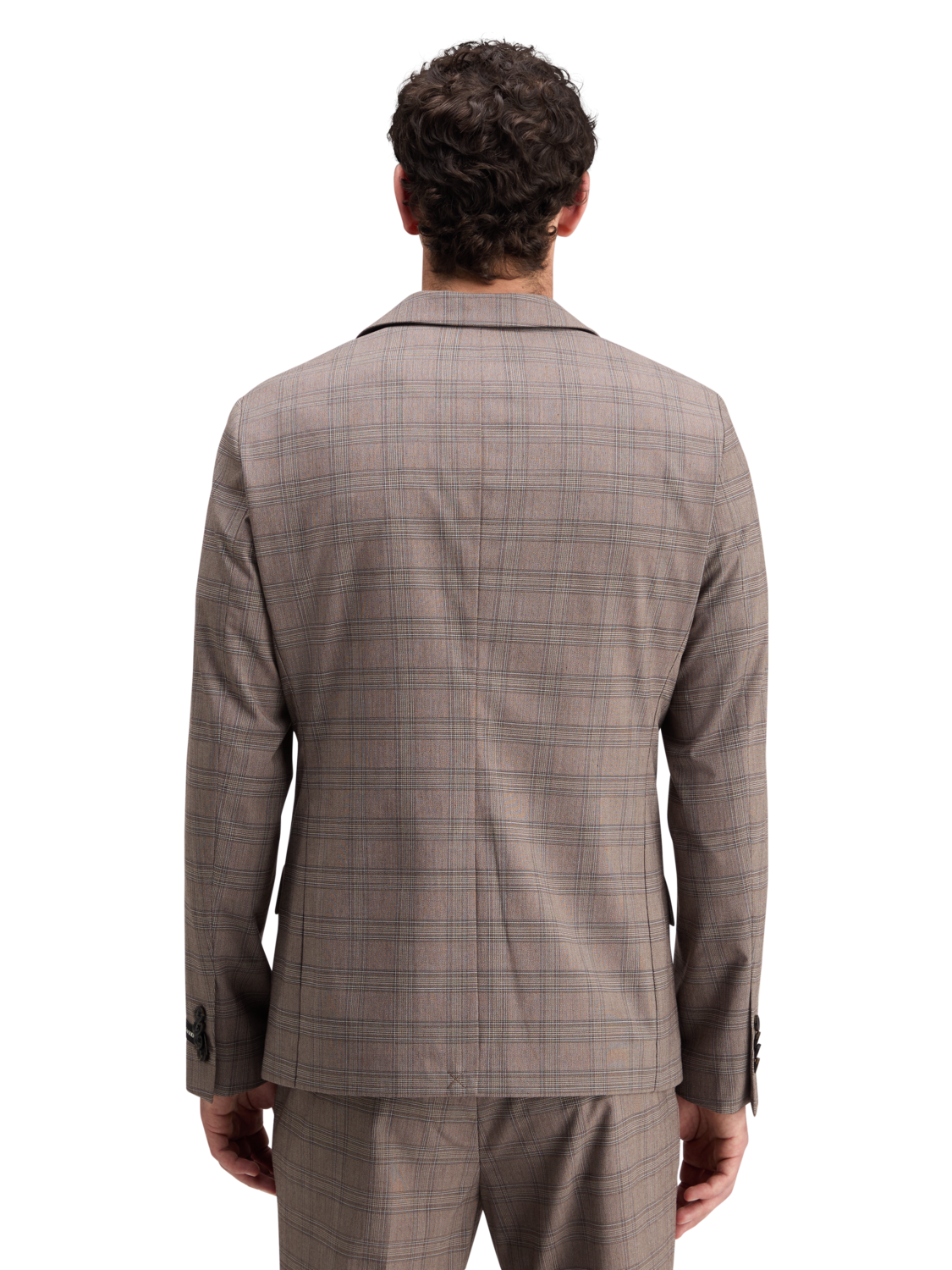 SINGLE BREASTED YARN-DYED BLAZER