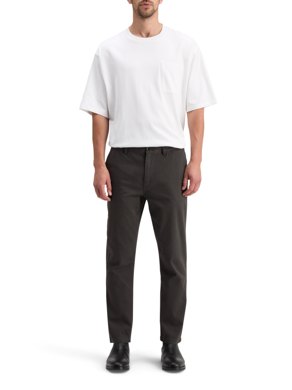 DRIFT - REGULAR-TAPERED TWILL CHINO