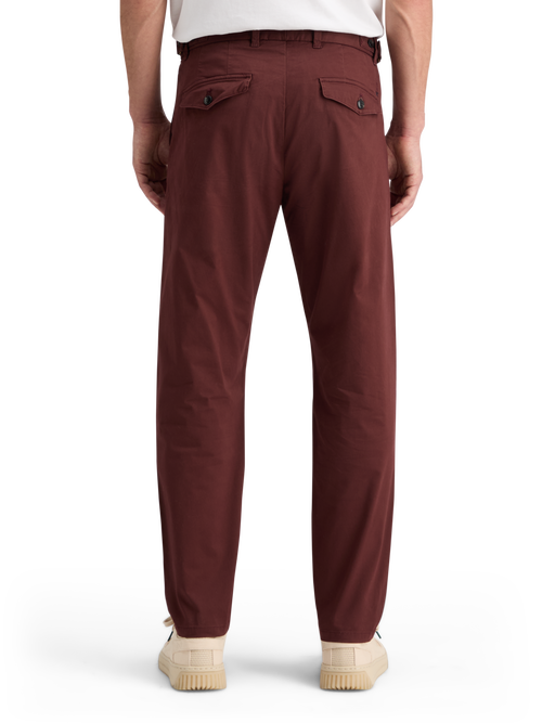 BLAKE - PLEATED SATINE CHINO