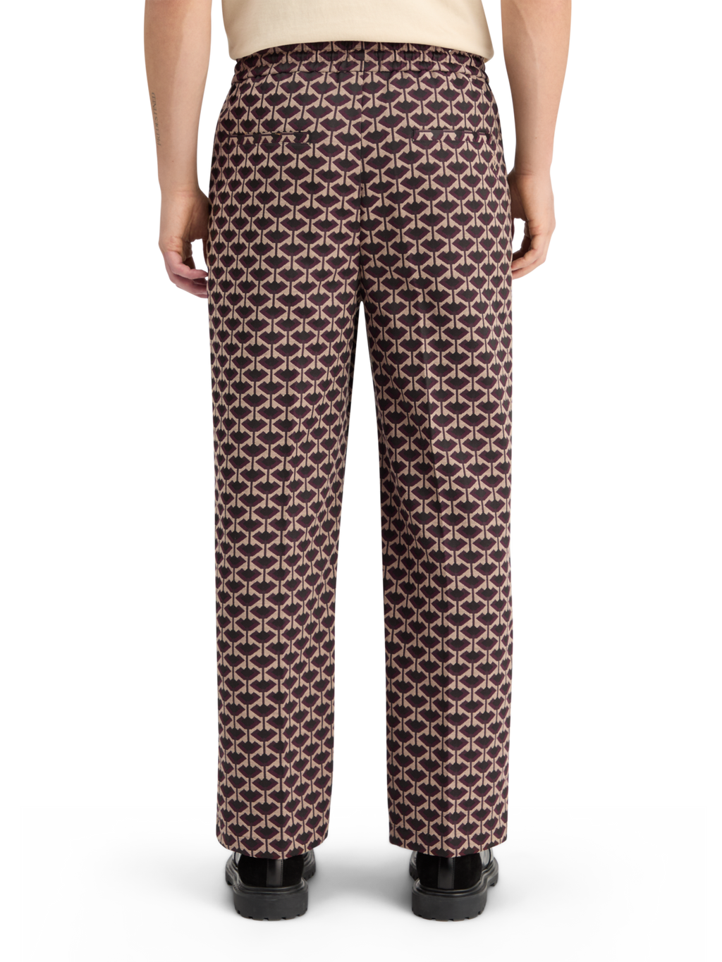 STRAIGHT FIT JACQUARD JOGGER