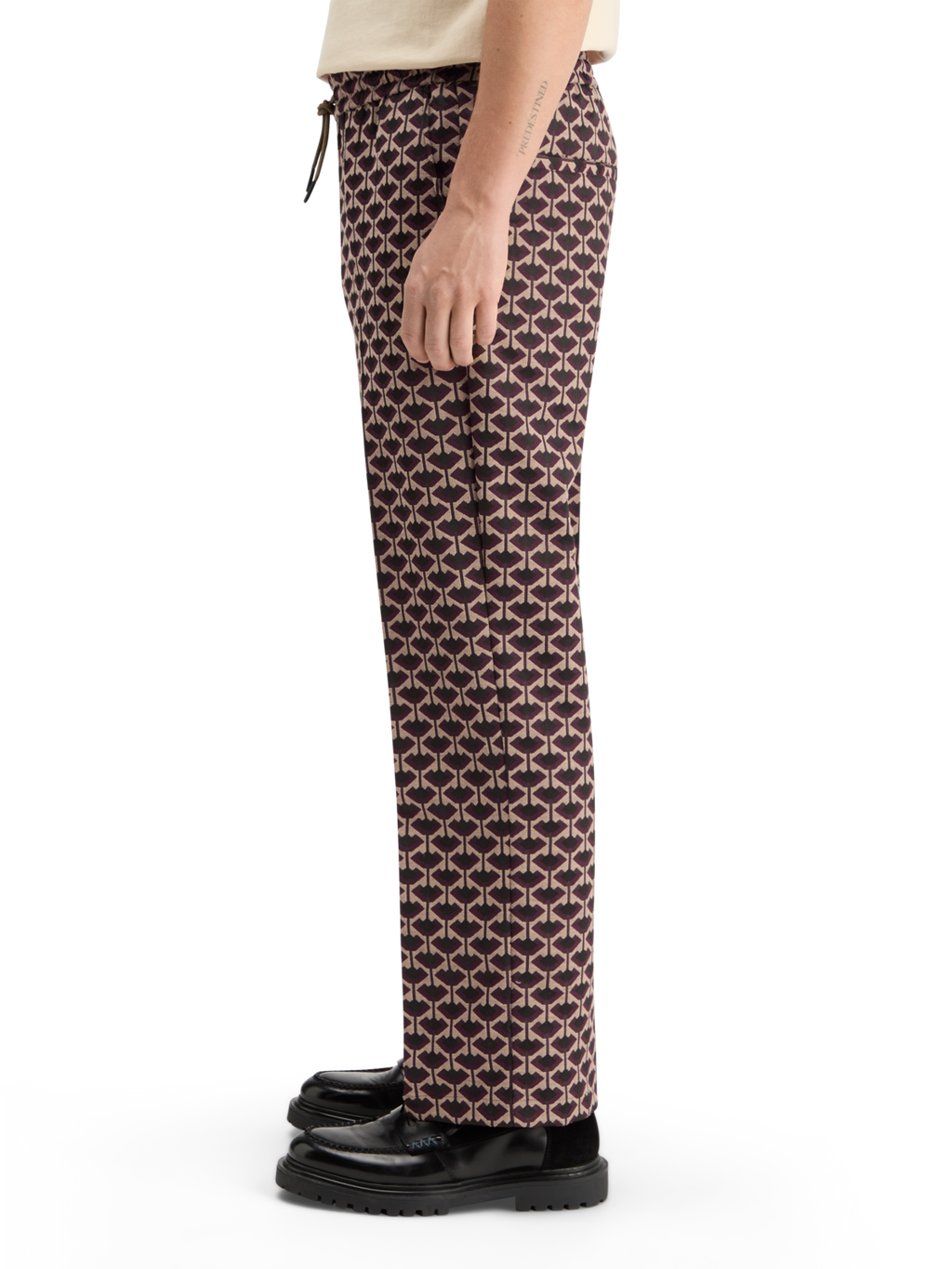 STRAIGHT FIT JACQUARD JOGGER