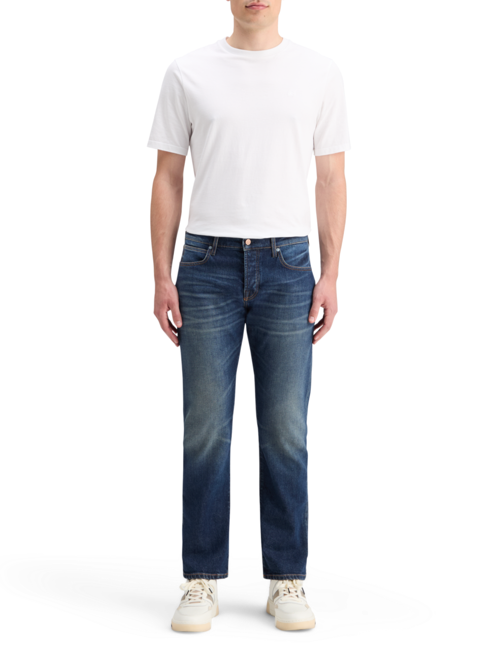 THE ZEE STRAIGHT FIT JEANS - LUX BLUE