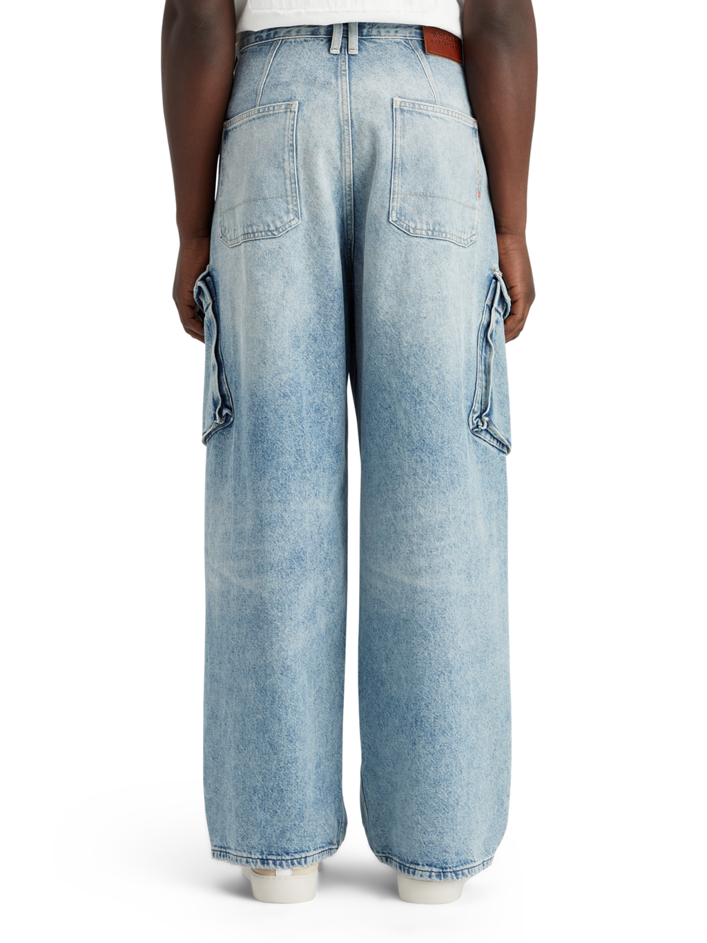 THE DAZE WIDE LEG CARGO JEANS - ROLLING ROAD