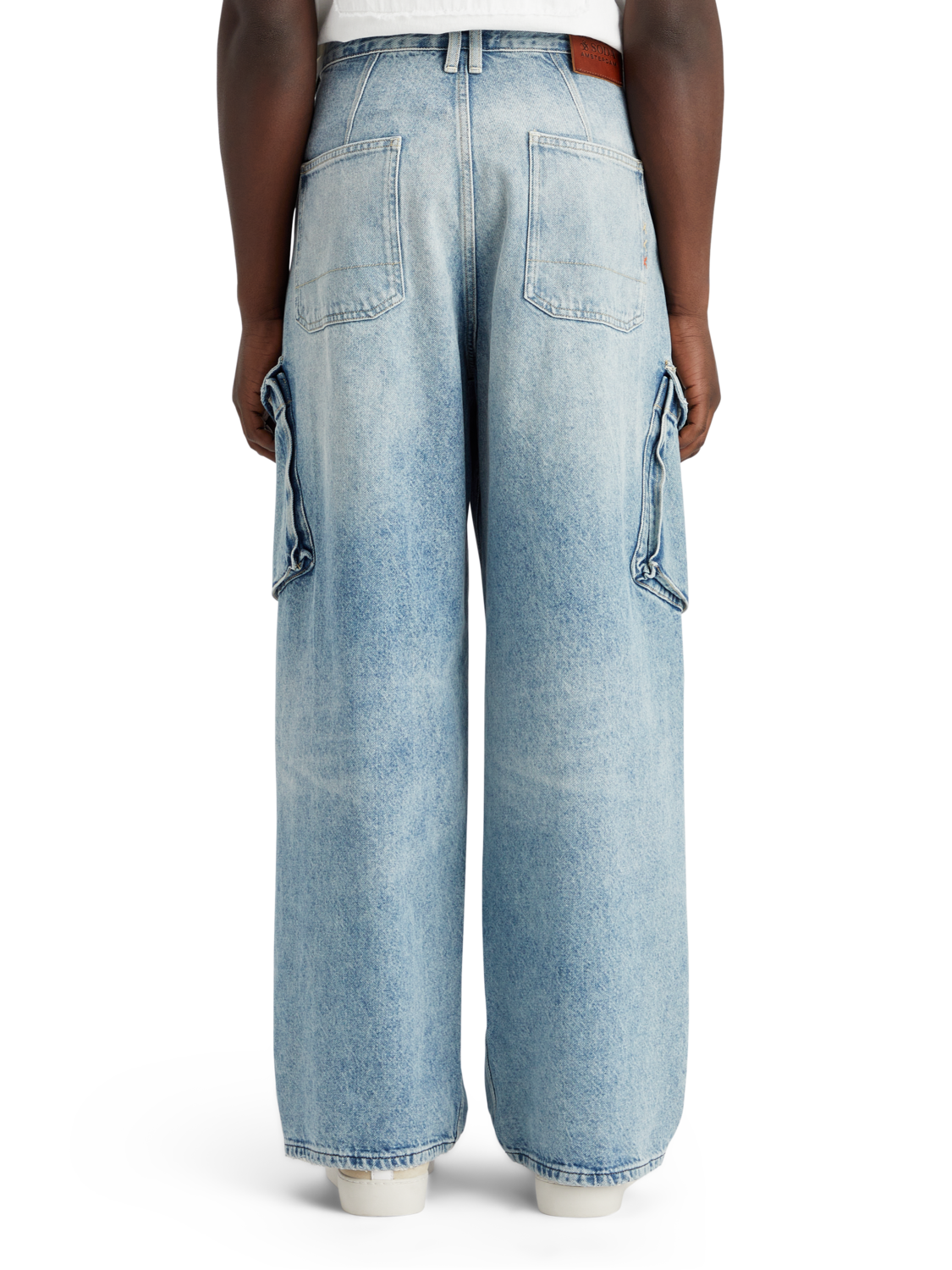 THE DAZE WIDE LEG CARGO JEANS - ROLLING ROAD