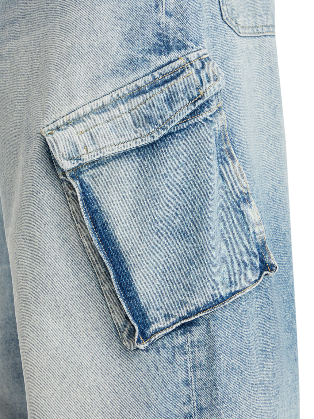 THE DAZE WIDE LEG CARGO JEANS - ROLLING ROAD