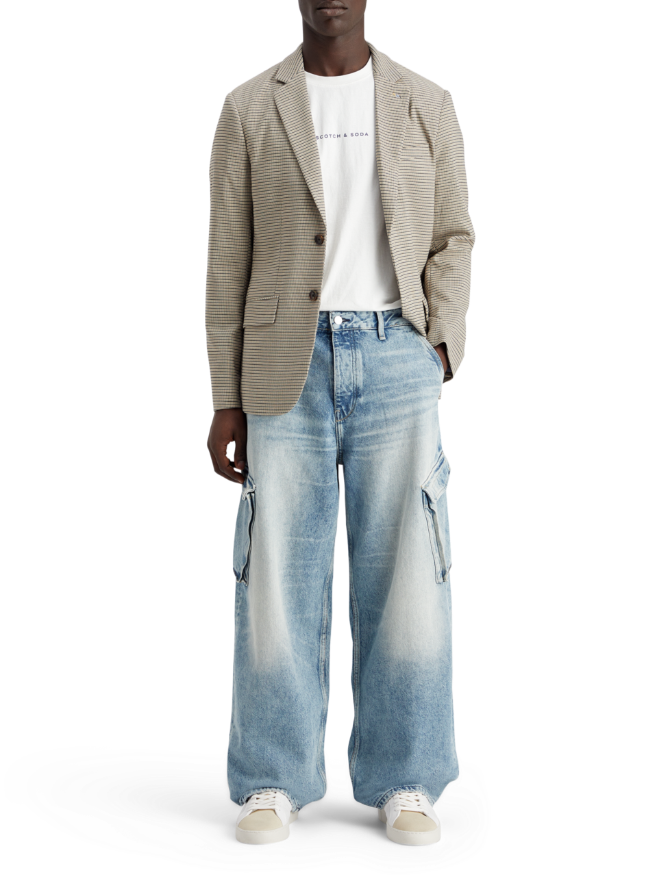 THE DAZE WIDE LEG CARGO JEANS - ROLLING ROAD