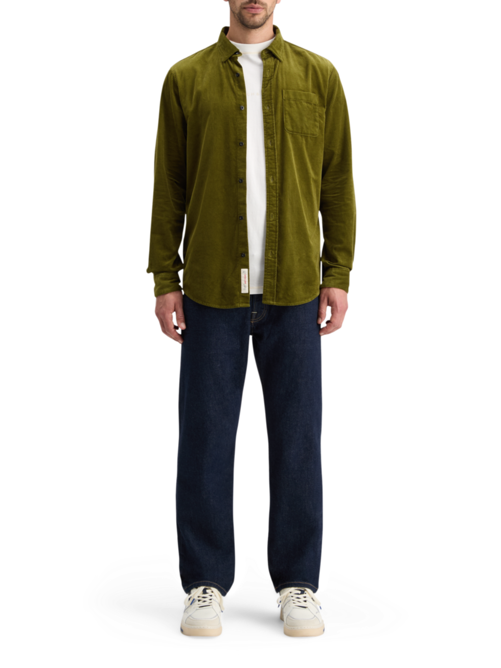 SOLID CORDUROY SHIRT