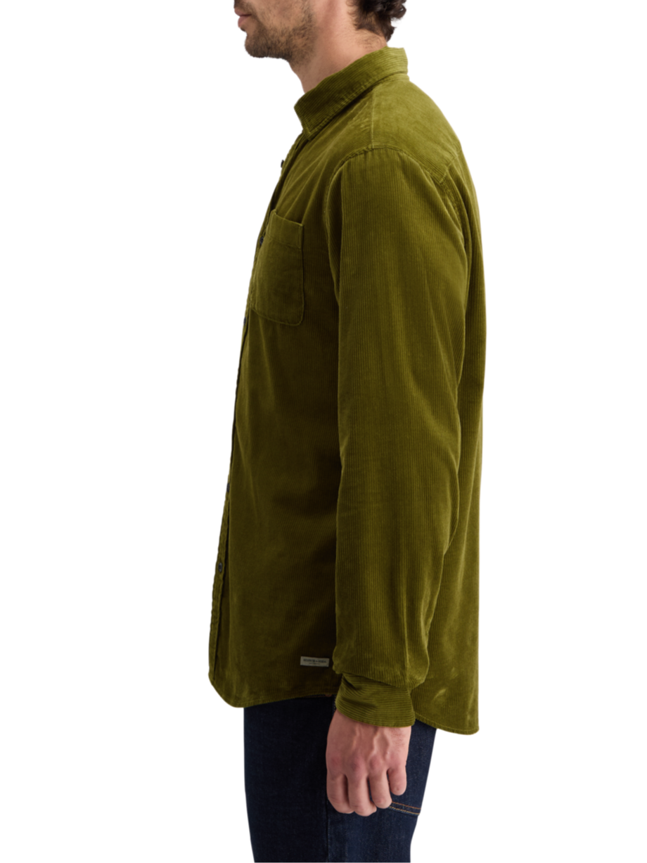 SOLID CORDUROY SHIRT