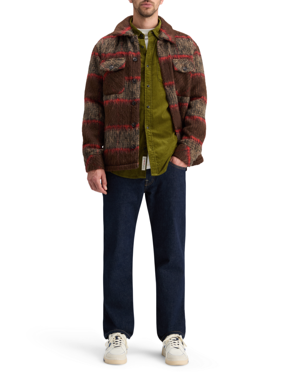 SOLID CORDUROY SHIRT