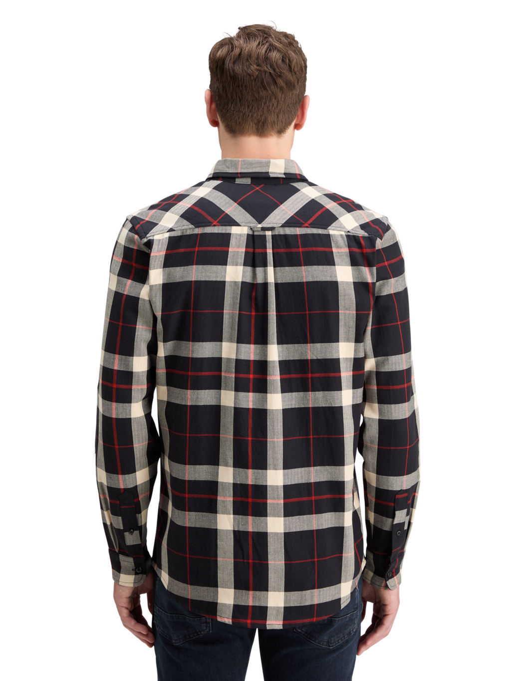 HERRINGBONE CHECK SHIRT