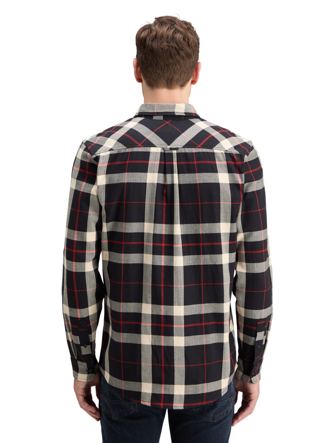 HERRINGBONE CHECK SHIRT