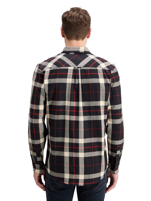 HERRINGBONE CHECK SHIRT