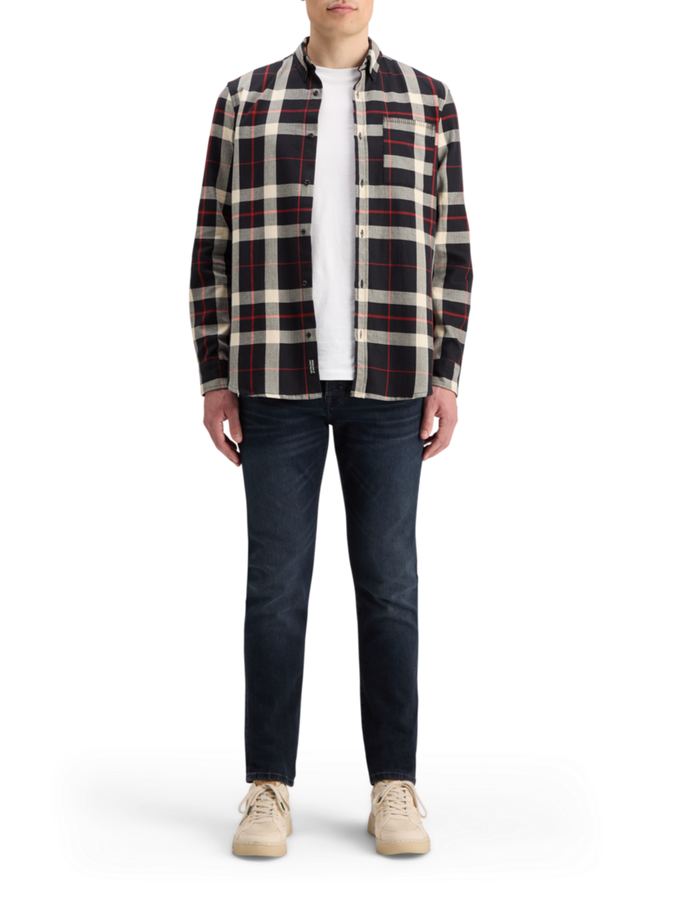 HERRINGBONE CHECK SHIRT