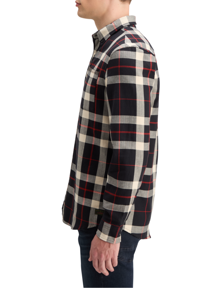 HERRINGBONE CHECK SHIRT
