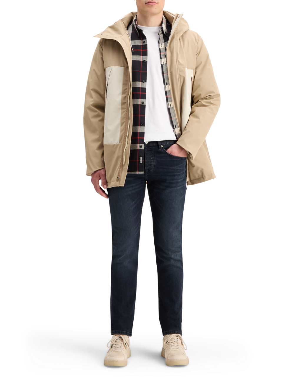 HERRINGBONE CHECK SHIRT