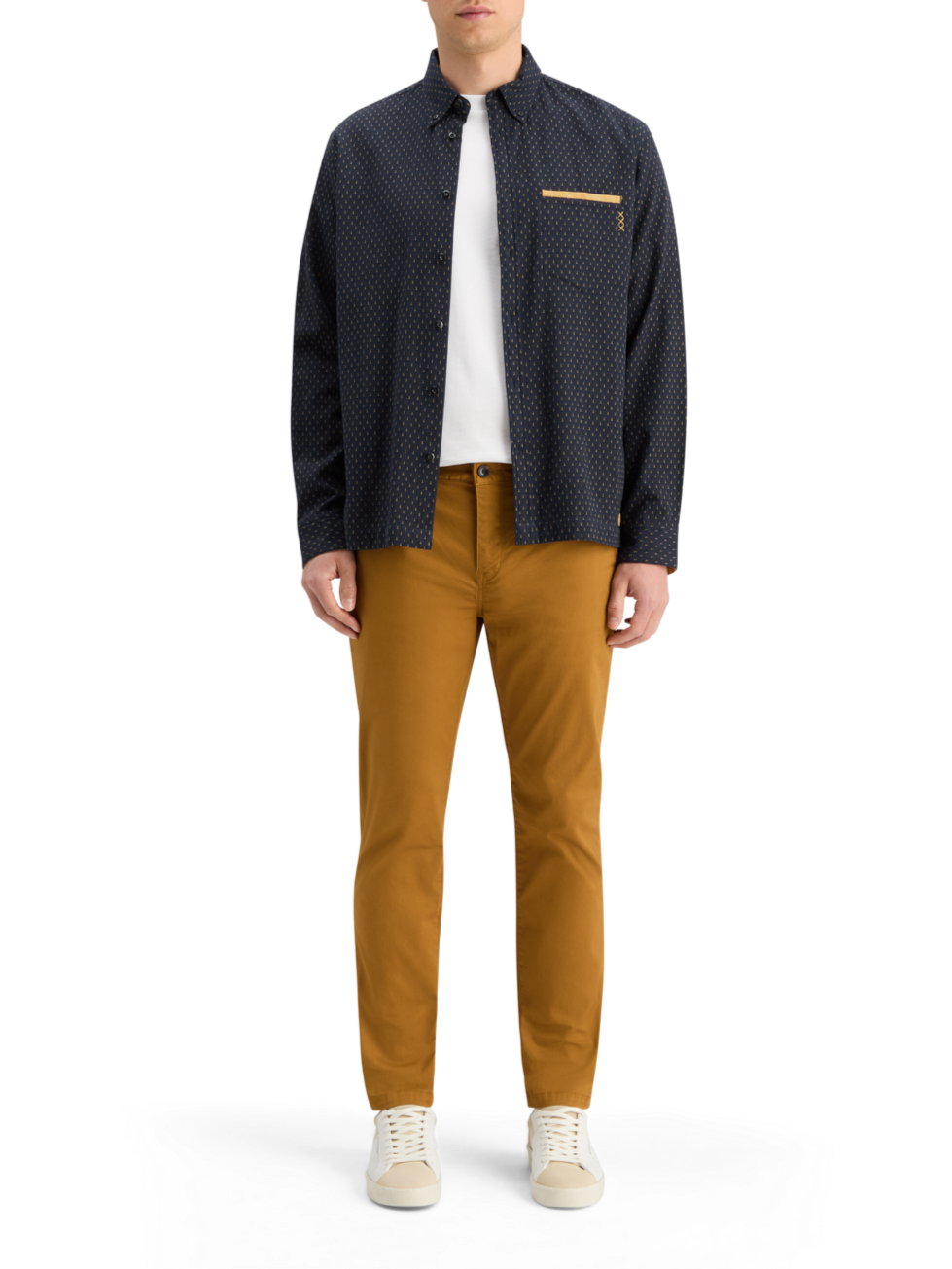 RELAXED FIT JACQUARD SHIRT