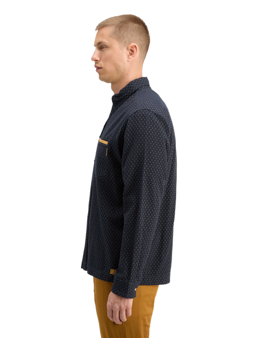 RELAXED FIT JACQUARD SHIRT