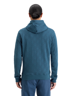 JACQUARD TERRY HOODIE