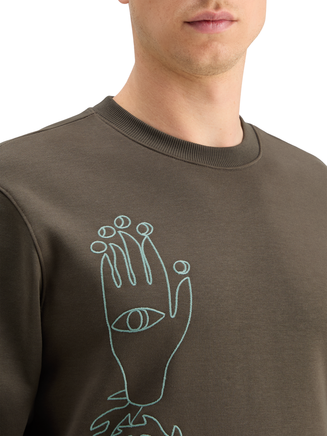 EMBROIDERY SWEATSHIRT