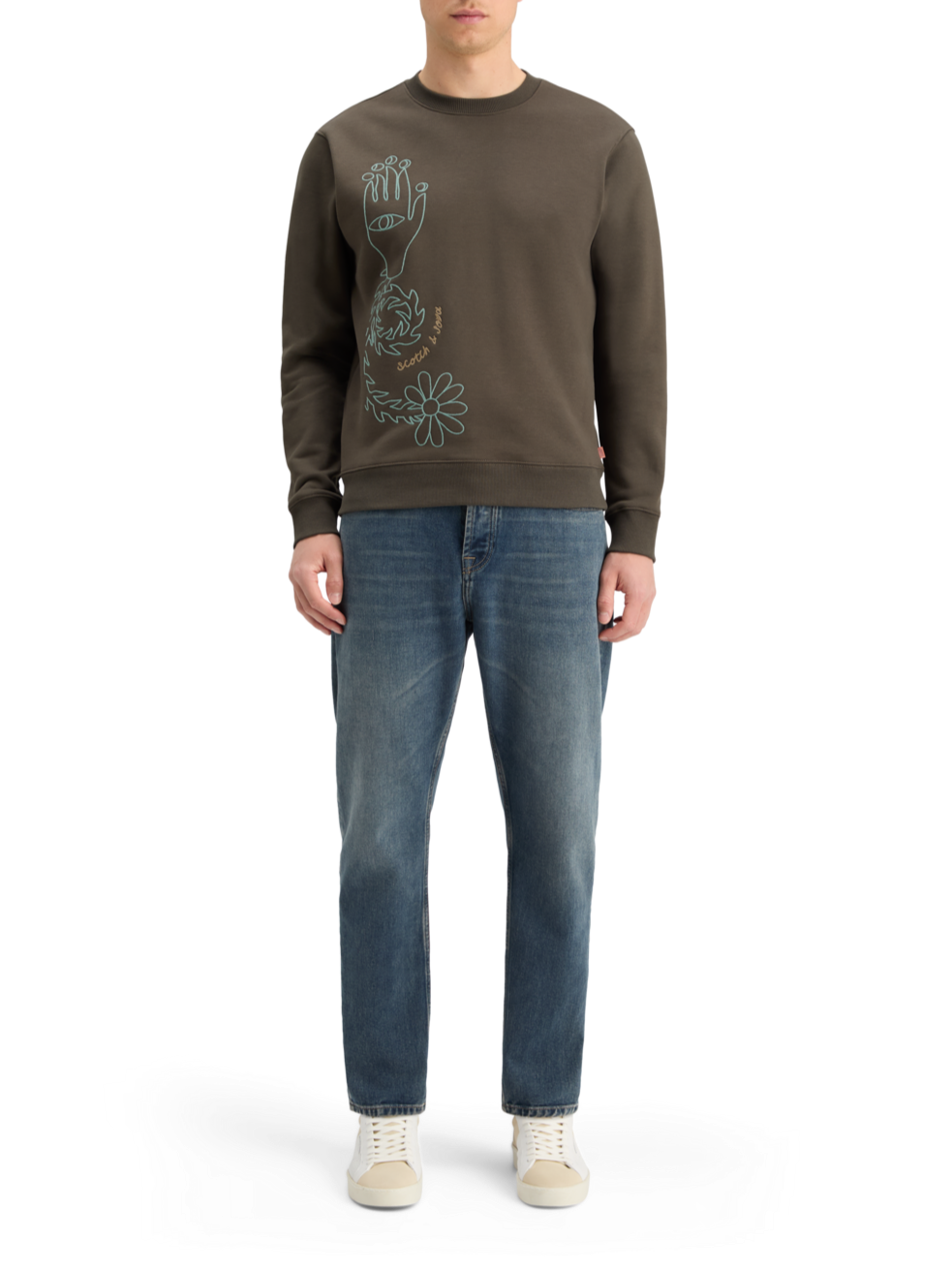 EMBROIDERY SWEATSHIRT
