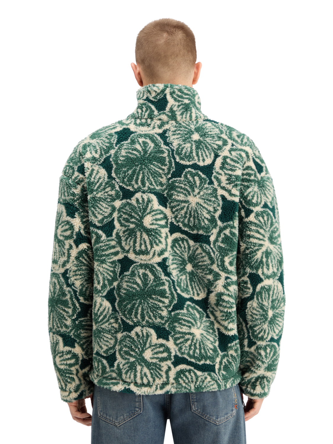 POLAR FLEECE ZIP SWEATSHIRT – Scotch & Soda Amsterdam POLAR FLEECE ZIP SWEATSHIRT – Scotch & Soda Amsterdam