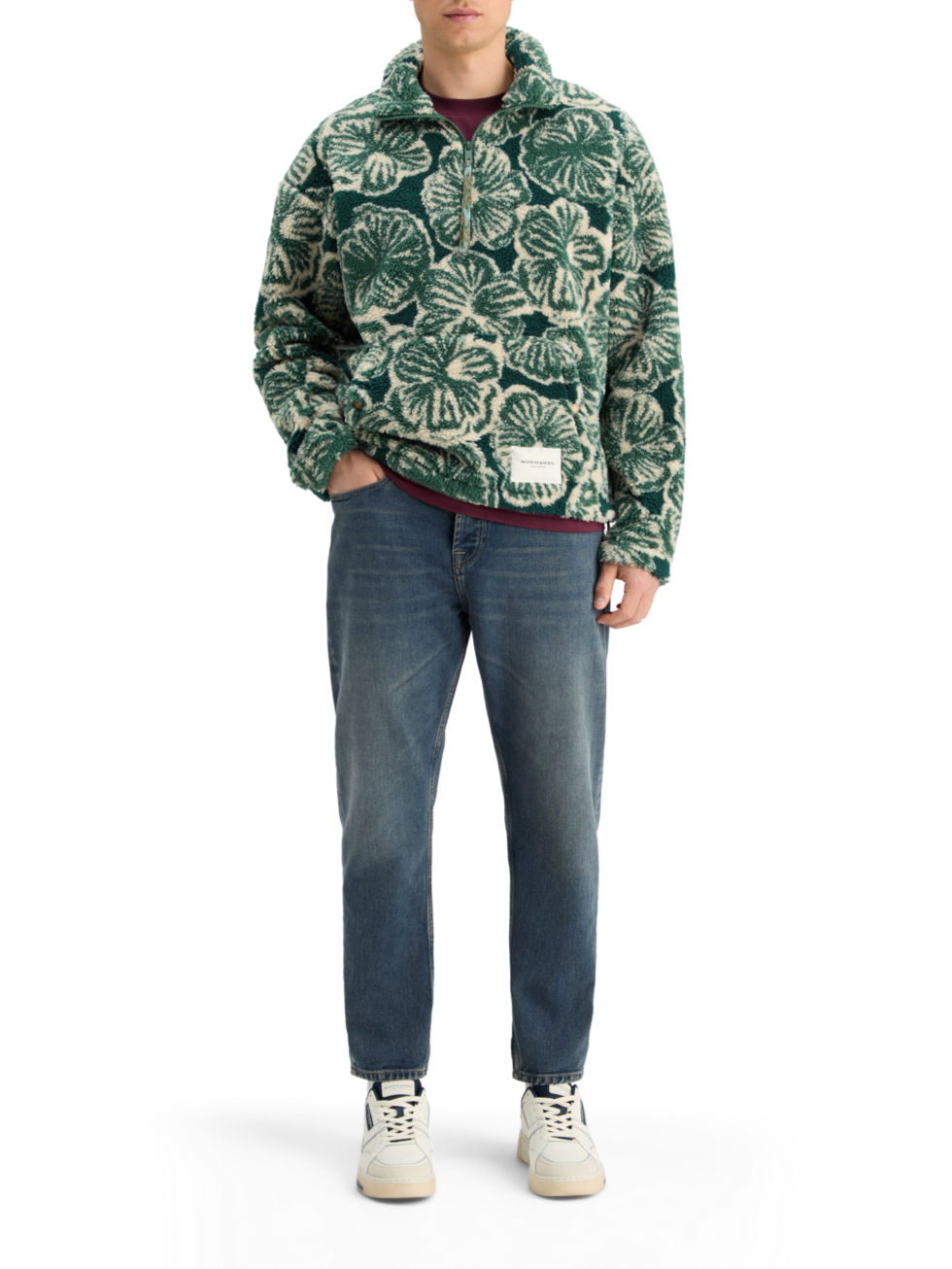 POLAR FLEECE ZIP SWEATSHIRT