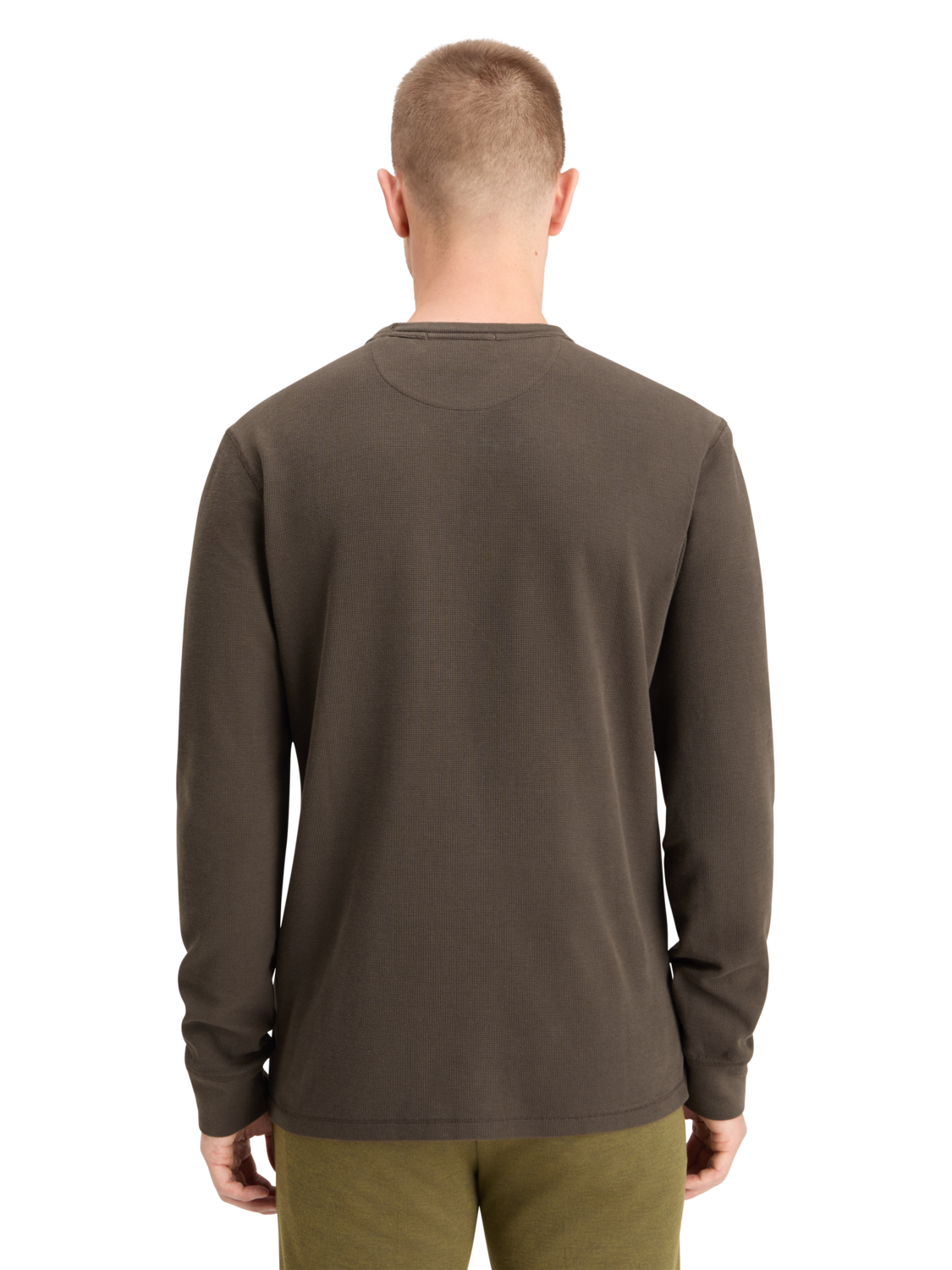 WAFFLE T-SHIRT LS